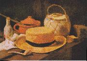 Still Life with Straw Hat